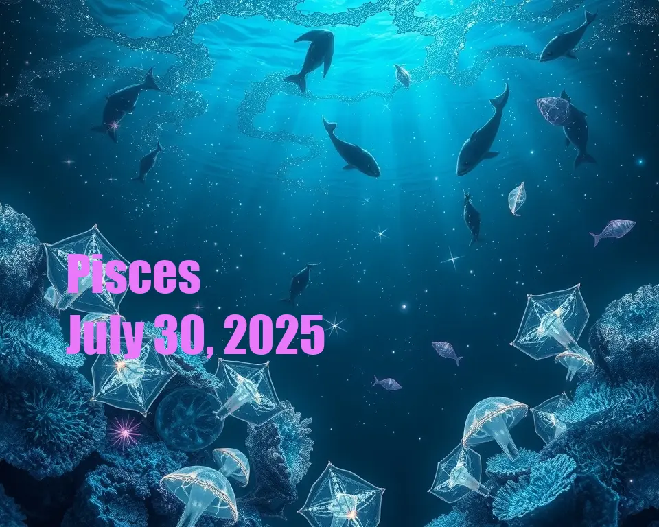 Pisces - July 30, 2025