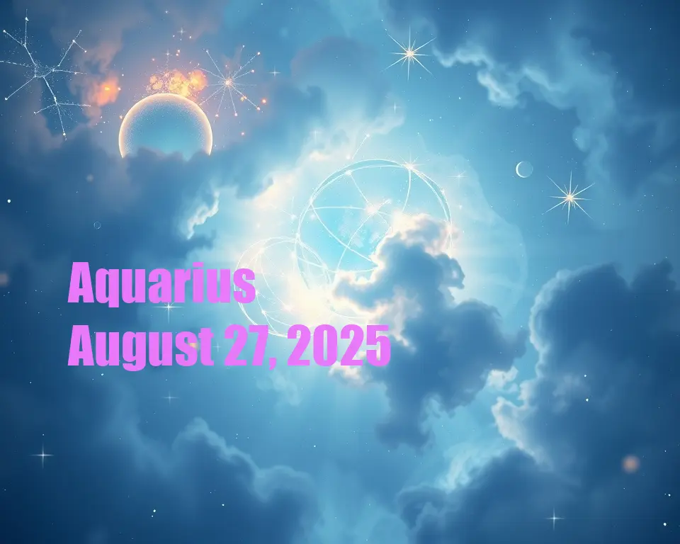 Aquarius - August 27, 2025