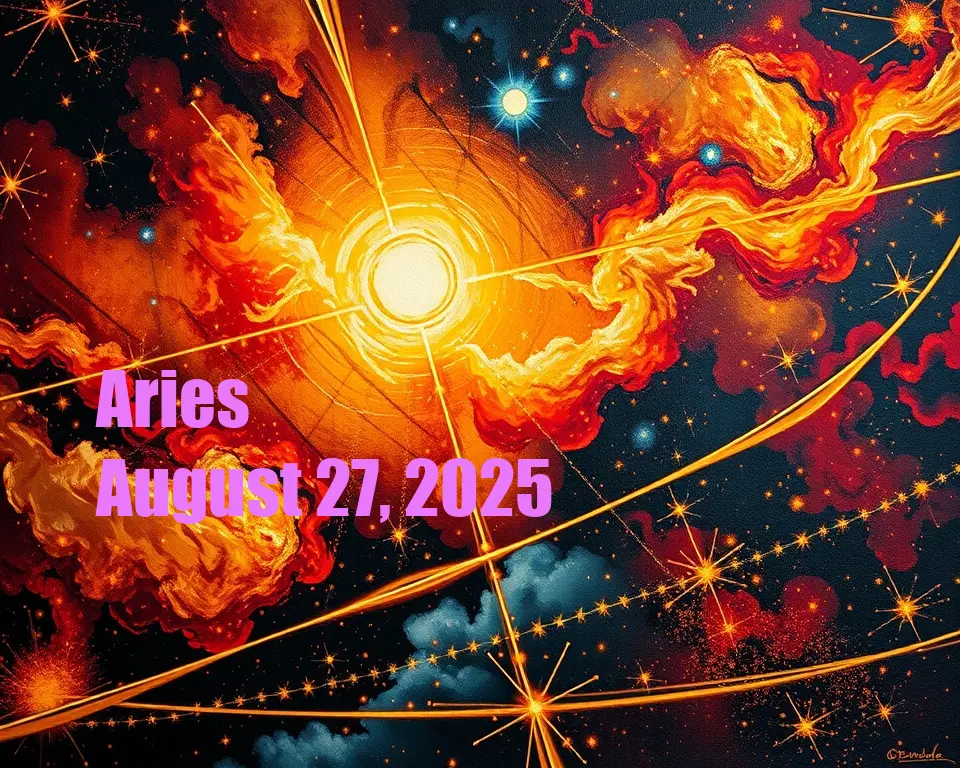 Aries - August 27, 2025