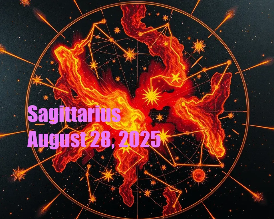 Sagittarius - August 28, 2025