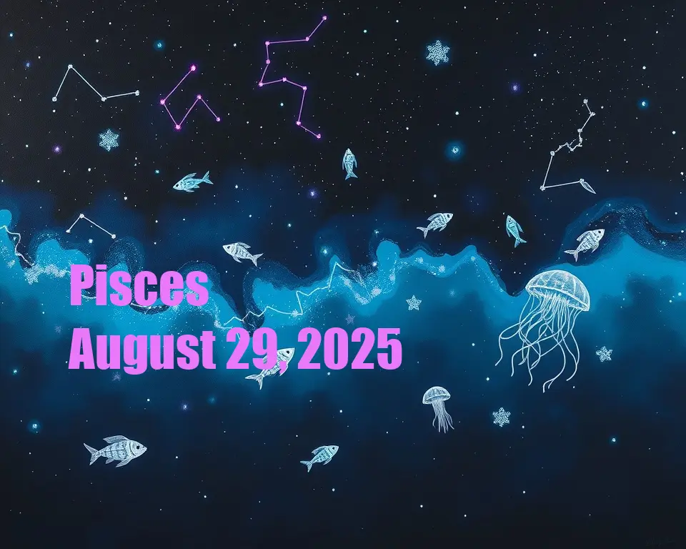 Pisces - August 29, 2025