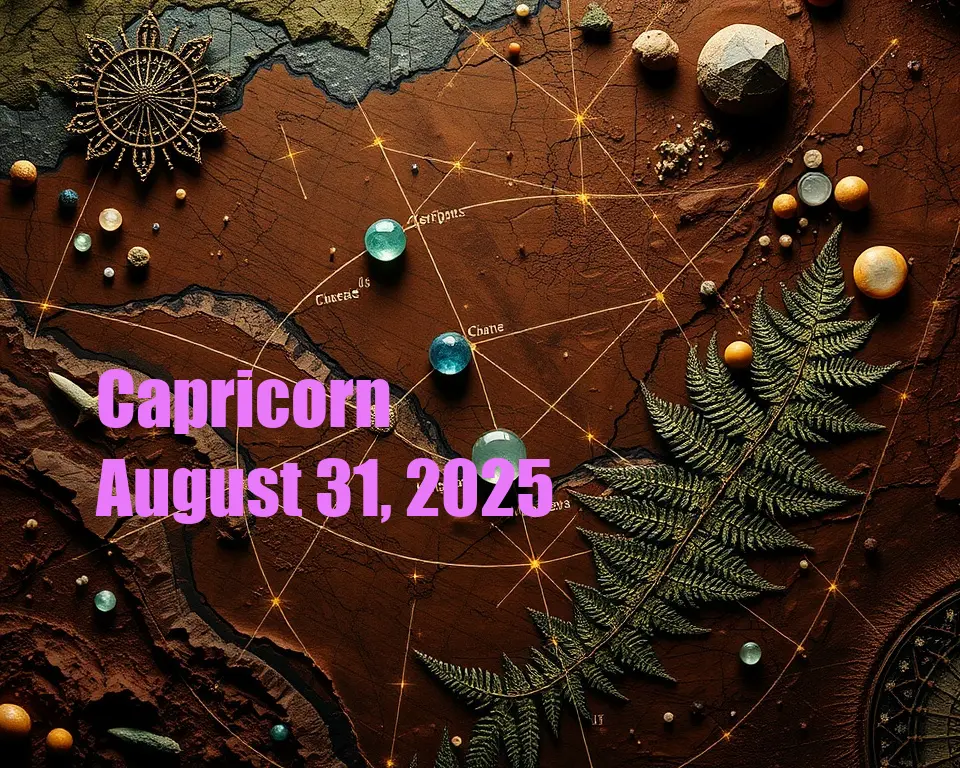 Capricorn - August 31, 2025