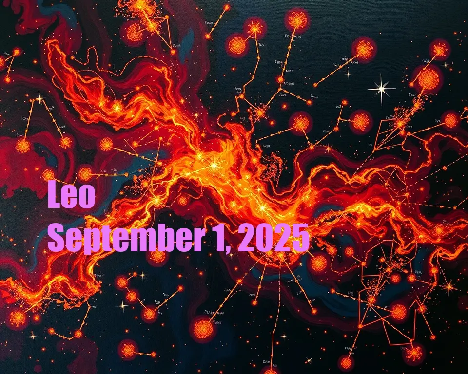 Leo - September 1, 2025