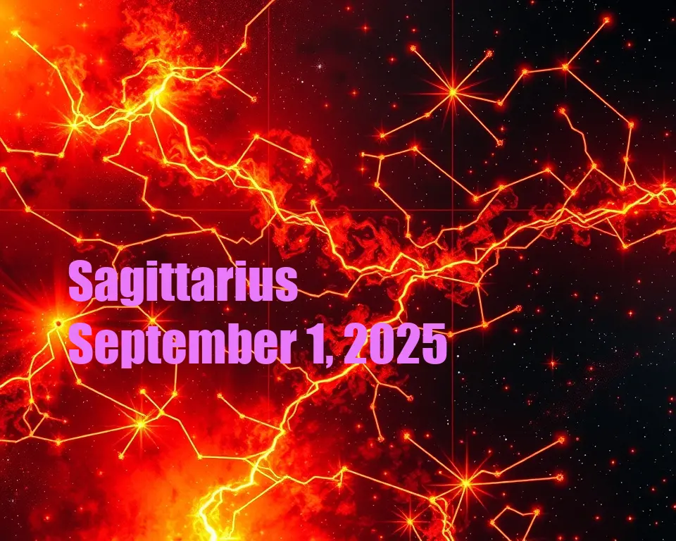 Sagittarius - September 1, 2025