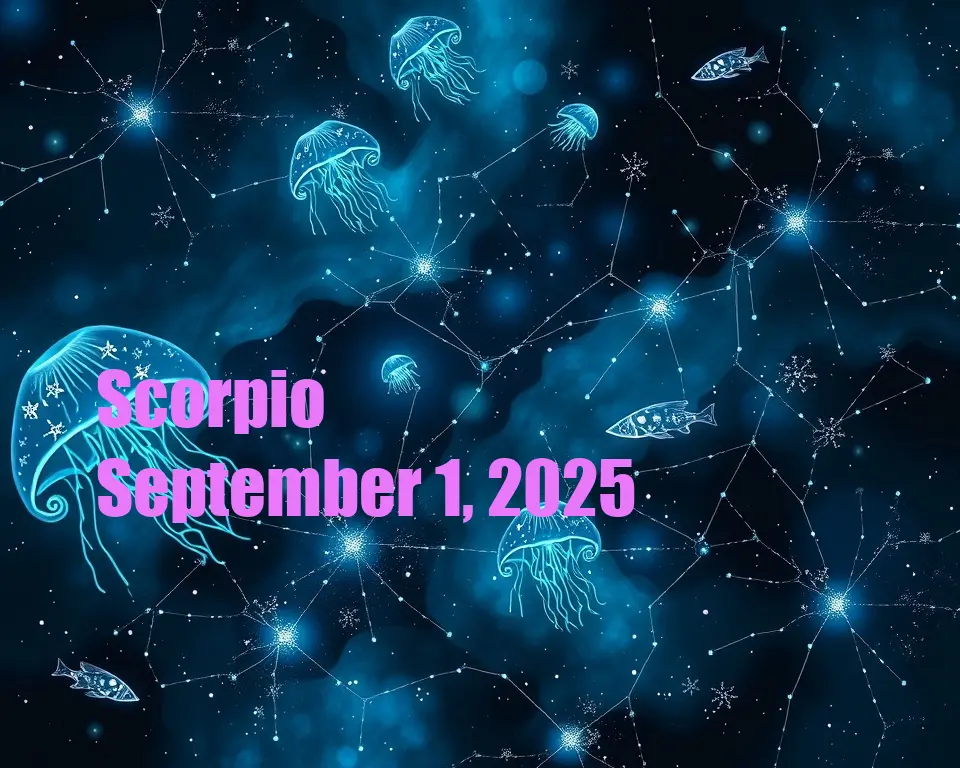 Scorpio - September 1, 2025