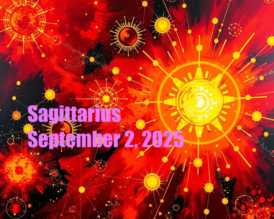 Sagittarius - September 2, 2025