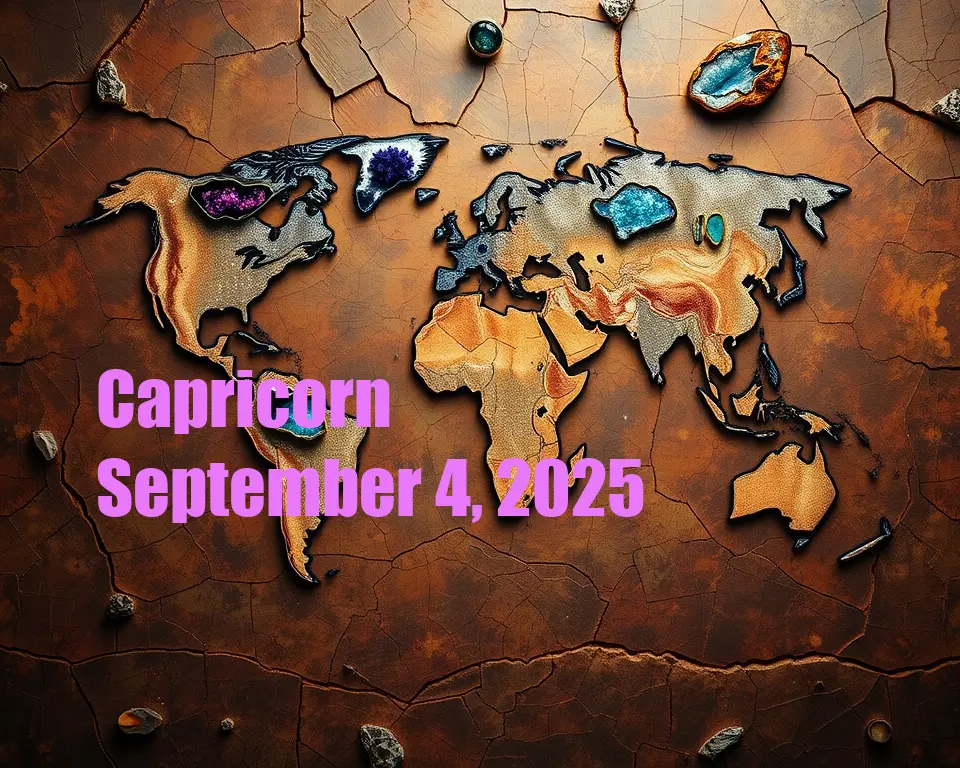 Capricorn - September 4, 2025