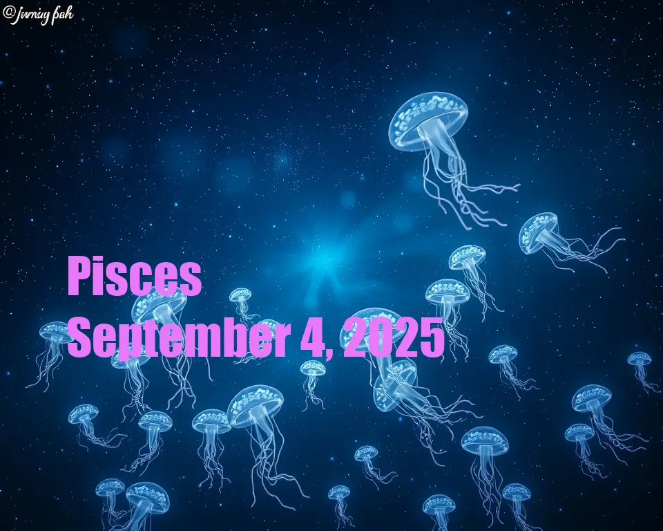 Pisces - September 4, 2025
