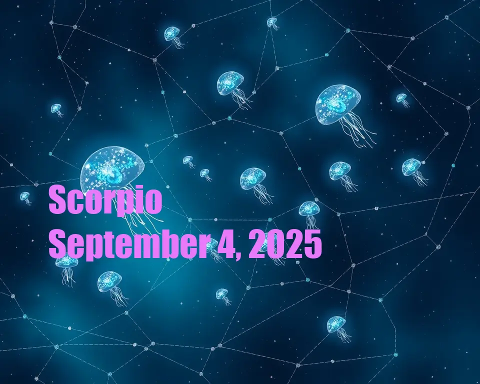 Scorpio - September 4, 2025