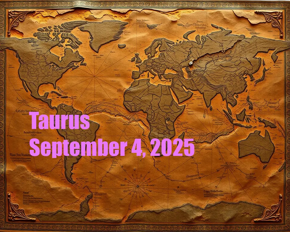 Taurus - September 4, 2025