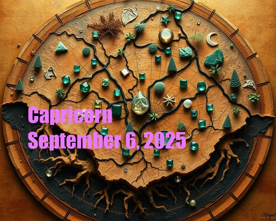 Capricorn - September 6, 2025