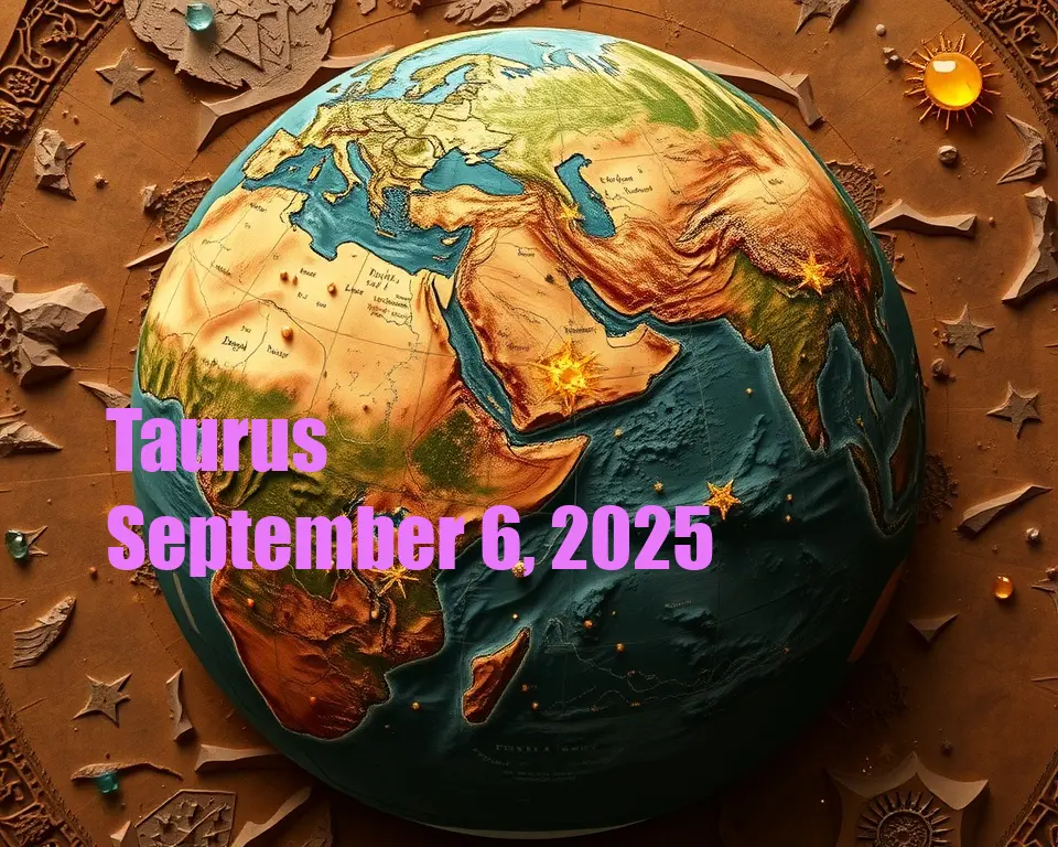 Taurus - September 6, 2025