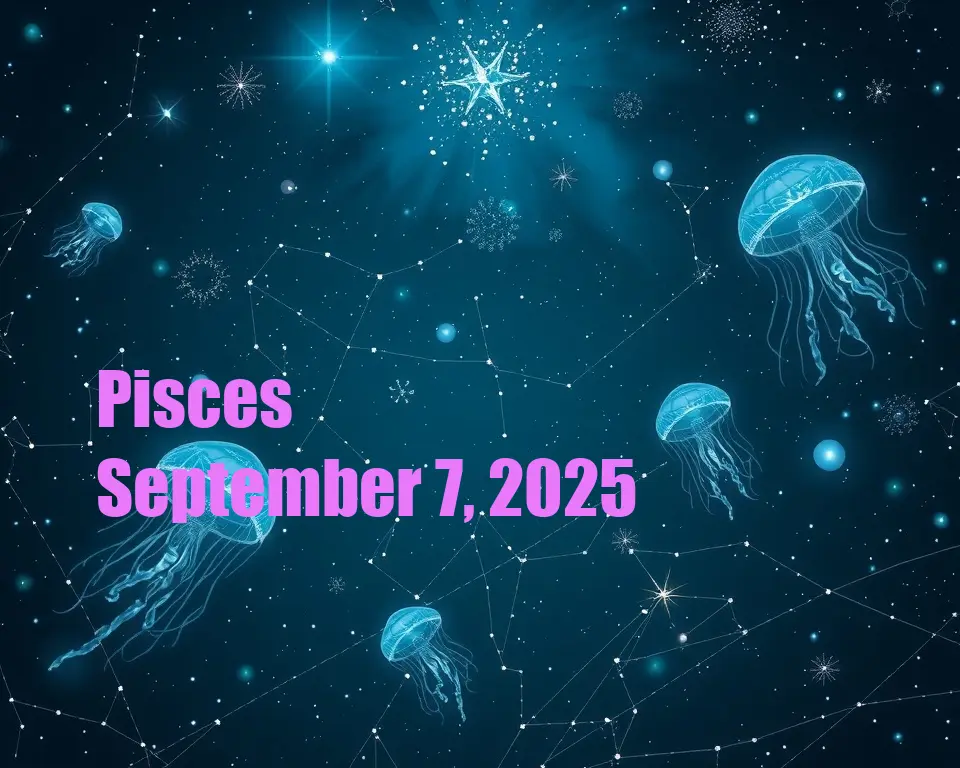 Pisces - September 7, 2025