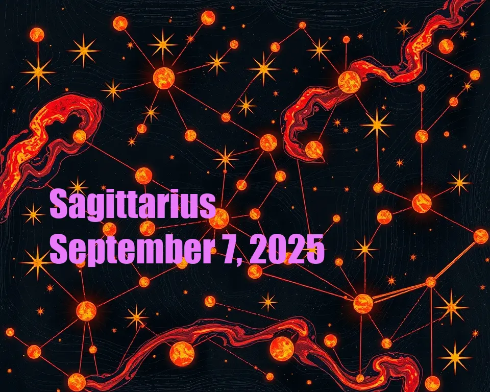 Sagittarius - September 7, 2025