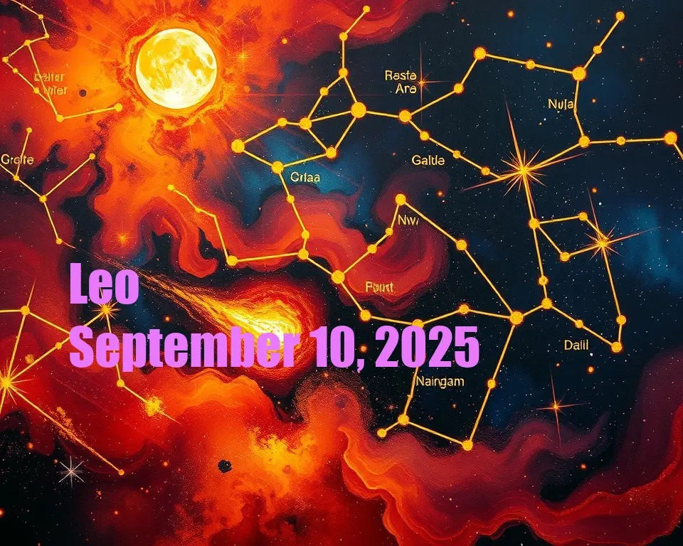 Leo - September 10, 2025