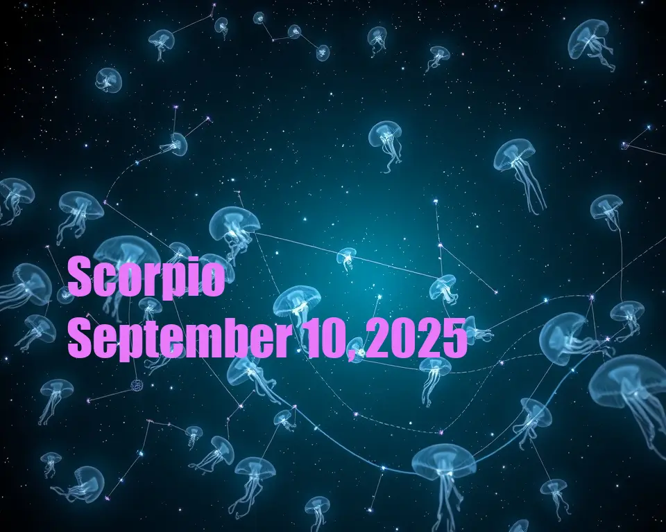 Scorpio - September 10, 2025