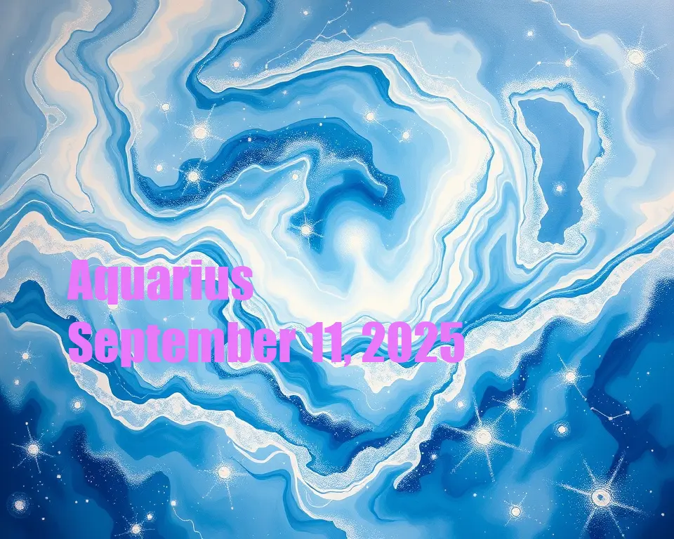 Aquarius - September 11, 2025