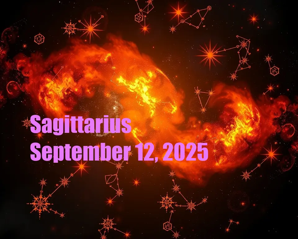 Sagittarius - September 12, 2025