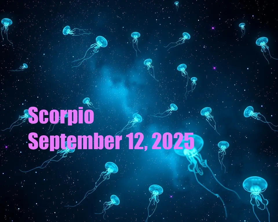 Scorpio - September 12, 2025