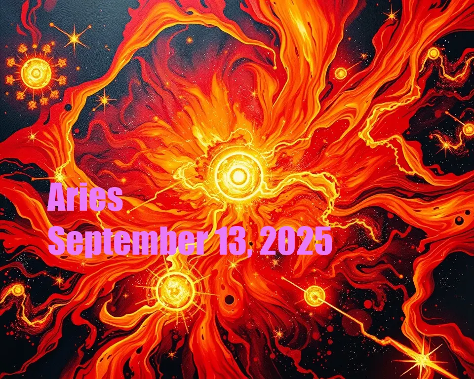 Aries - September 13, 2025