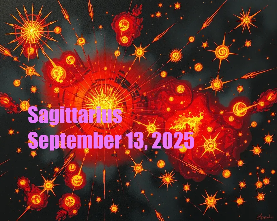Sagittarius - September 13, 2025