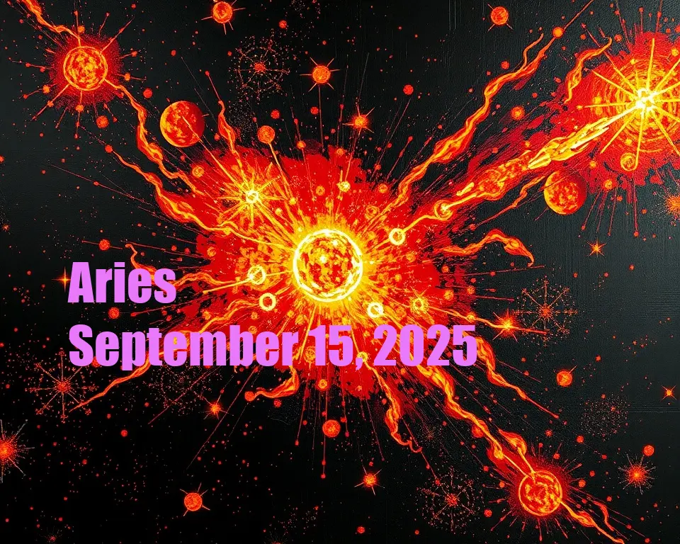 Aries - September 15, 2025