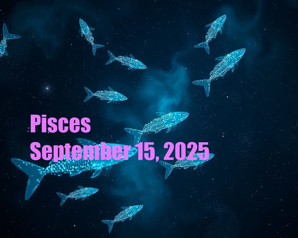Pisces - September 15, 2025