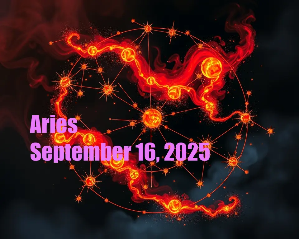 Aries - September 16, 2025