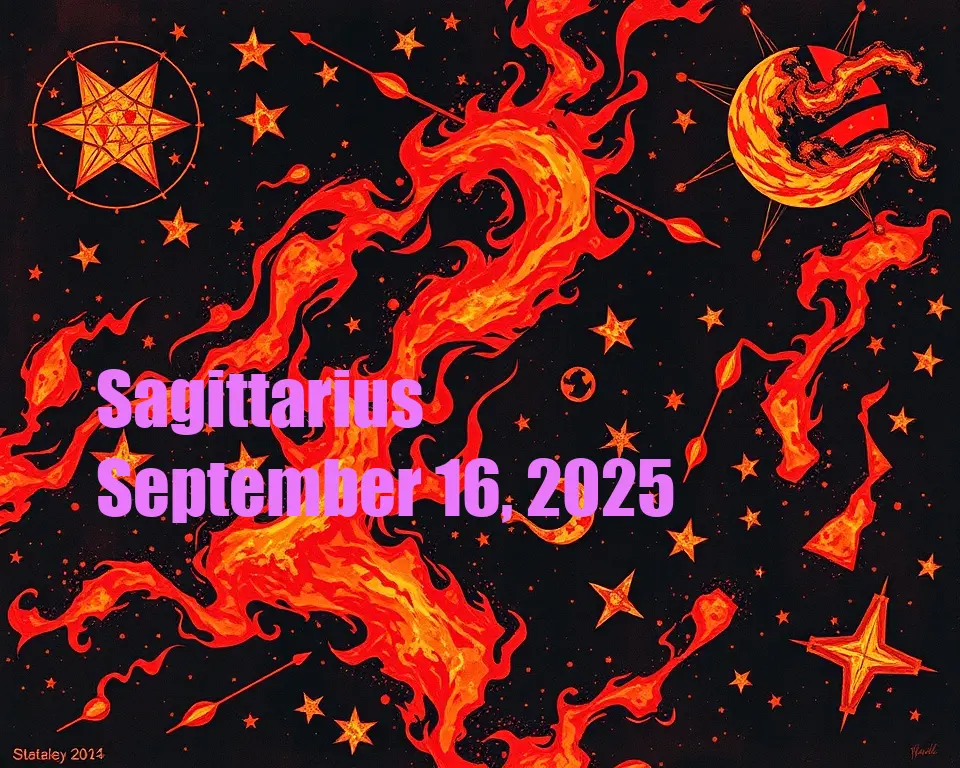 Sagittarius - September 16, 2025