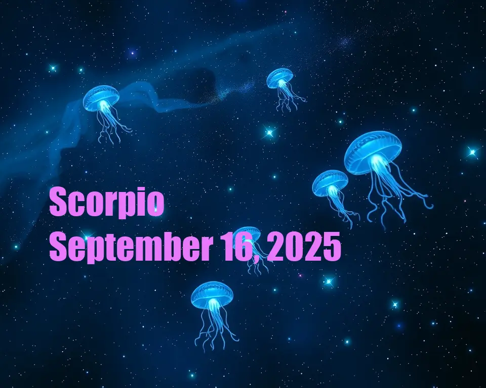 Scorpio - September 16, 2025