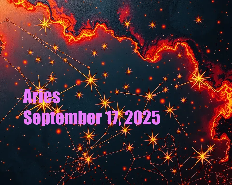Aries - September 17, 2025