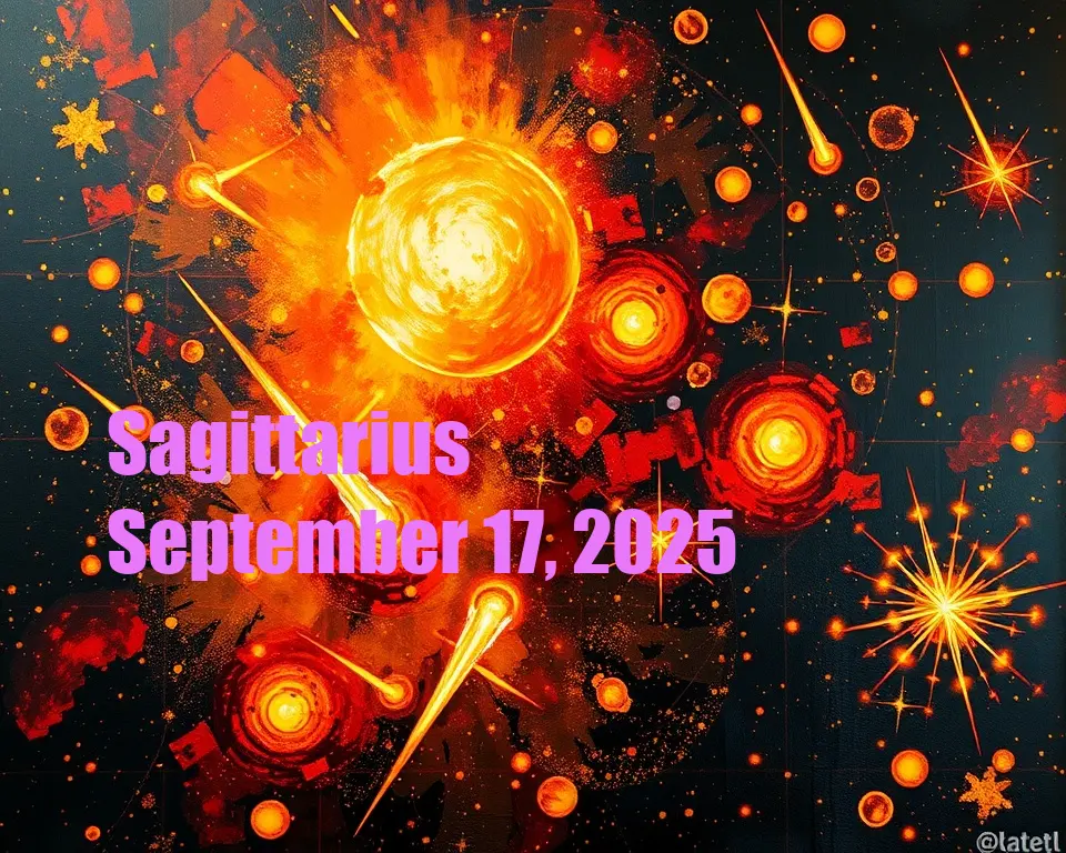 Sagittarius - September 17, 2025
