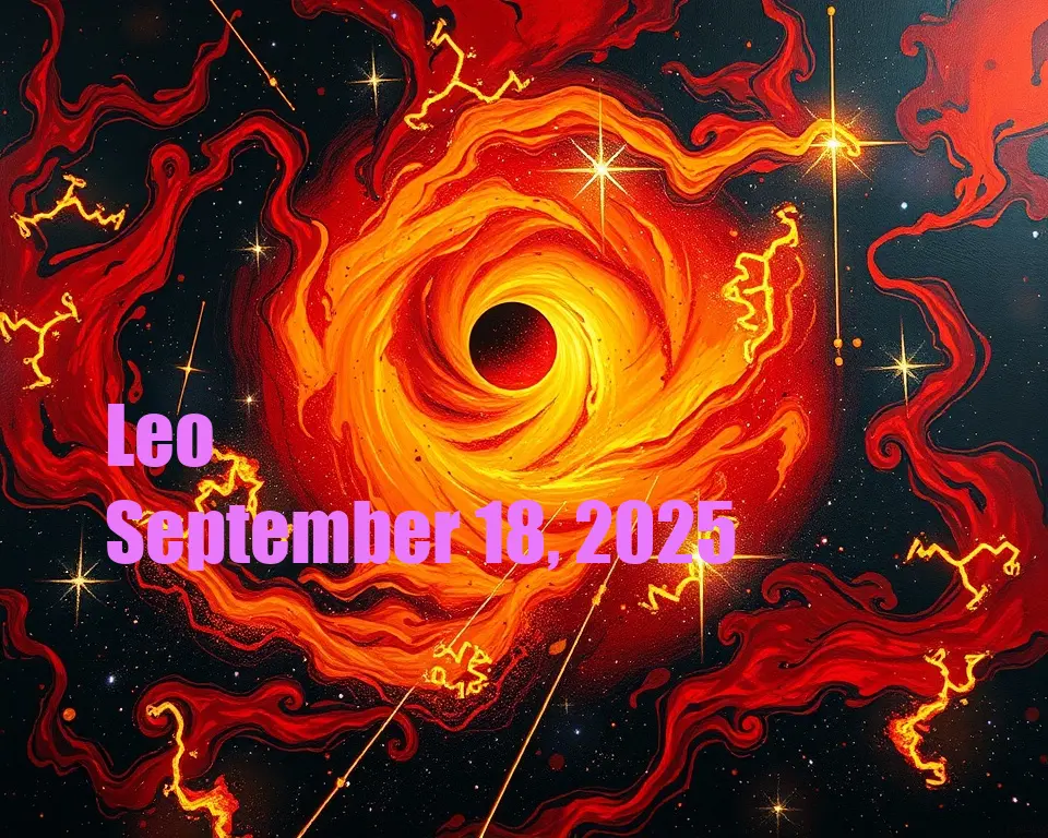 Leo - September 18, 2025