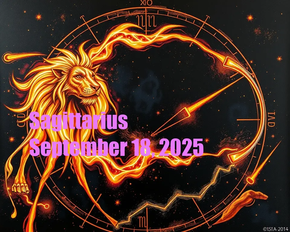 Sagittarius - September 18, 2025