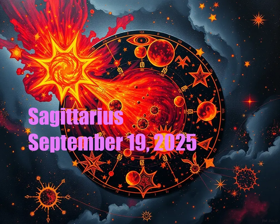 Sagittarius - September 19, 2025
