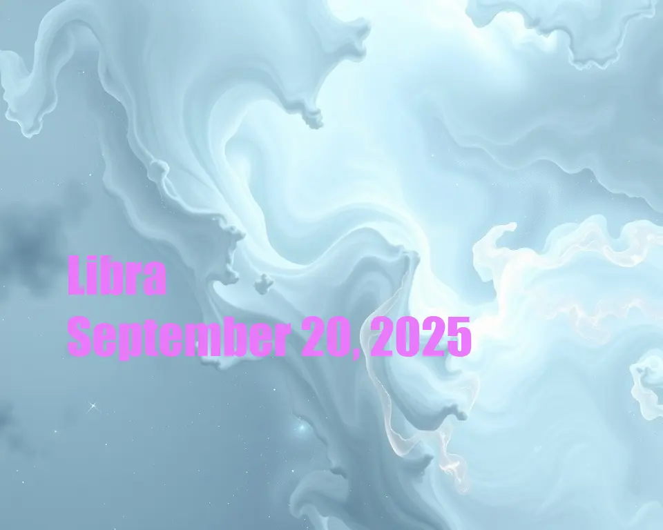 Libra - September 20, 2025