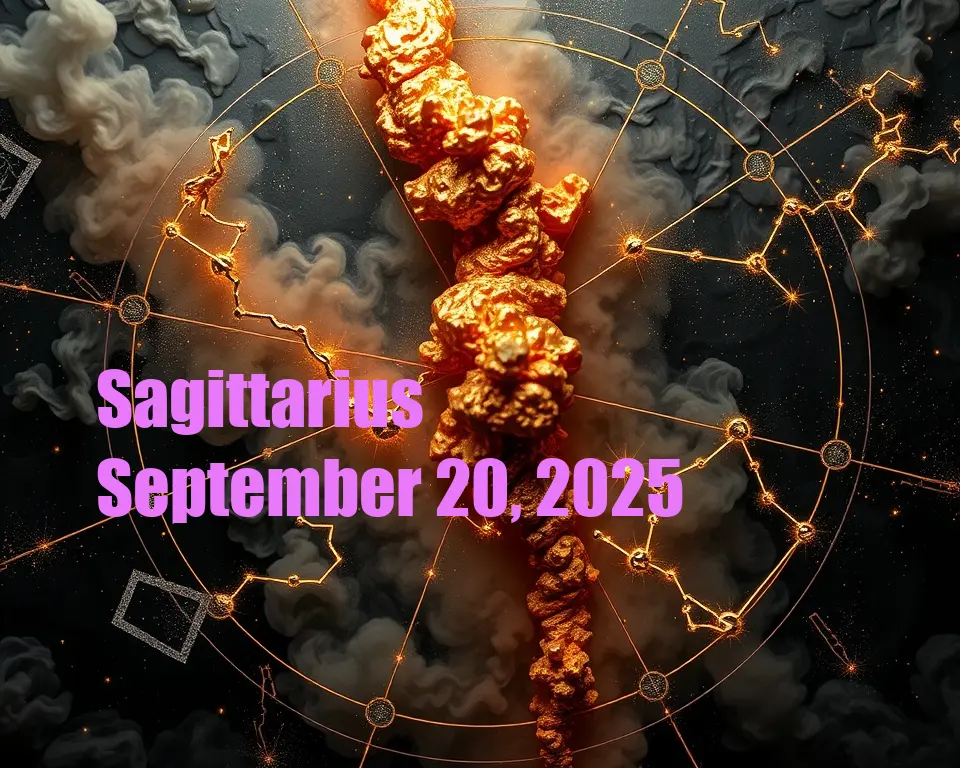 Sagittarius - September 20, 2025