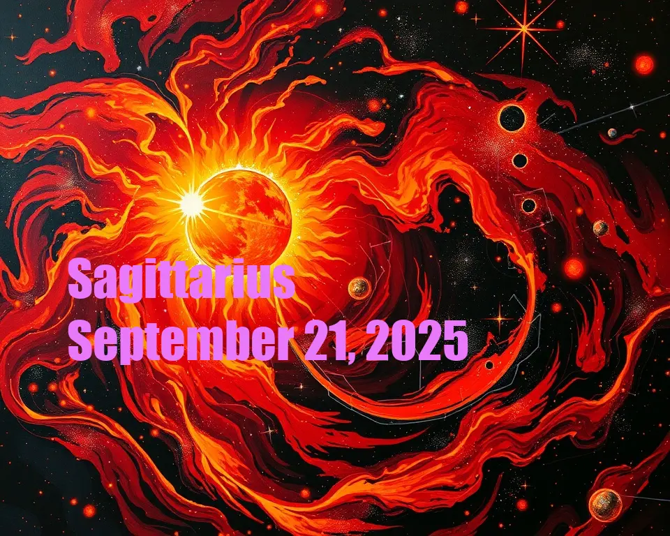 Sagittarius - September 21, 2025