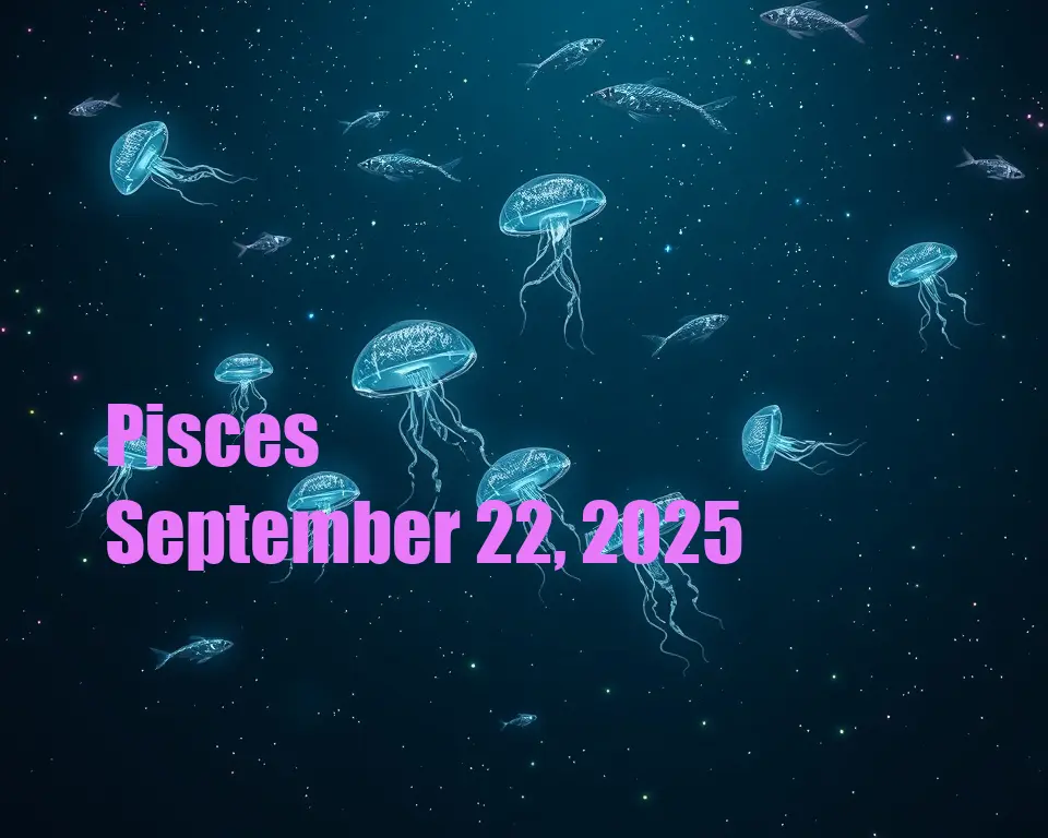 Pisces - September 22, 2025