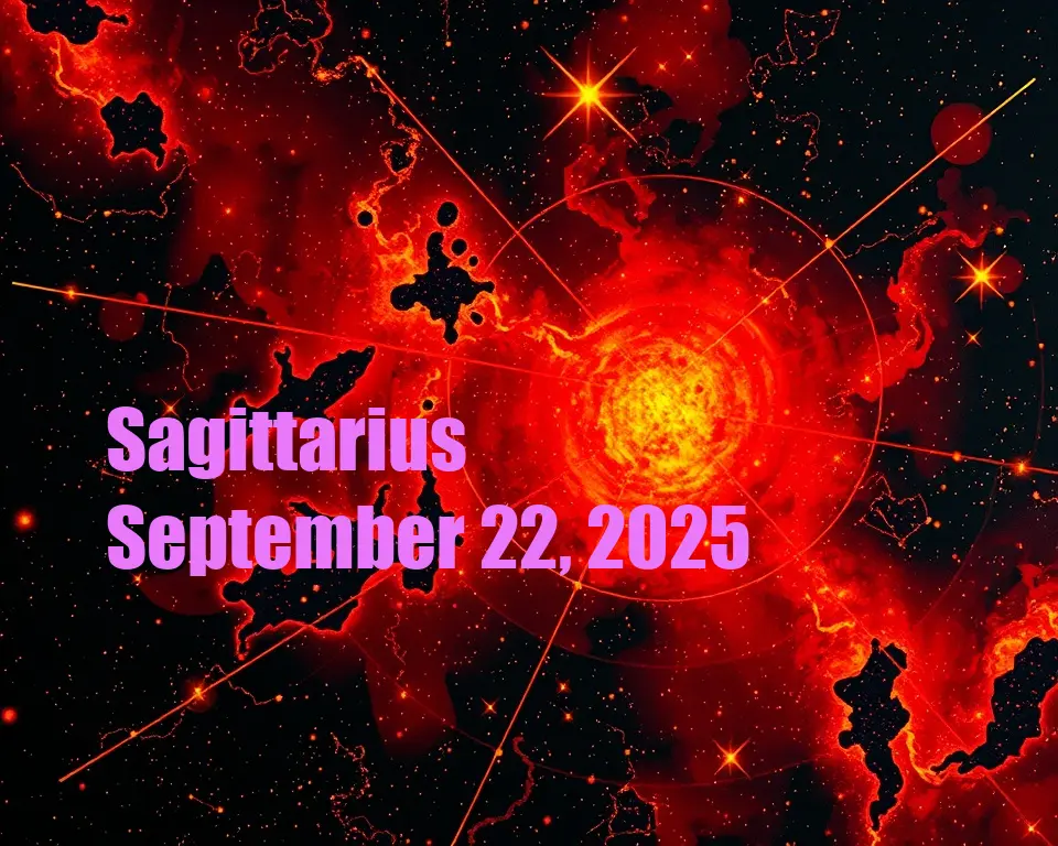 Sagittarius - September 22, 2025