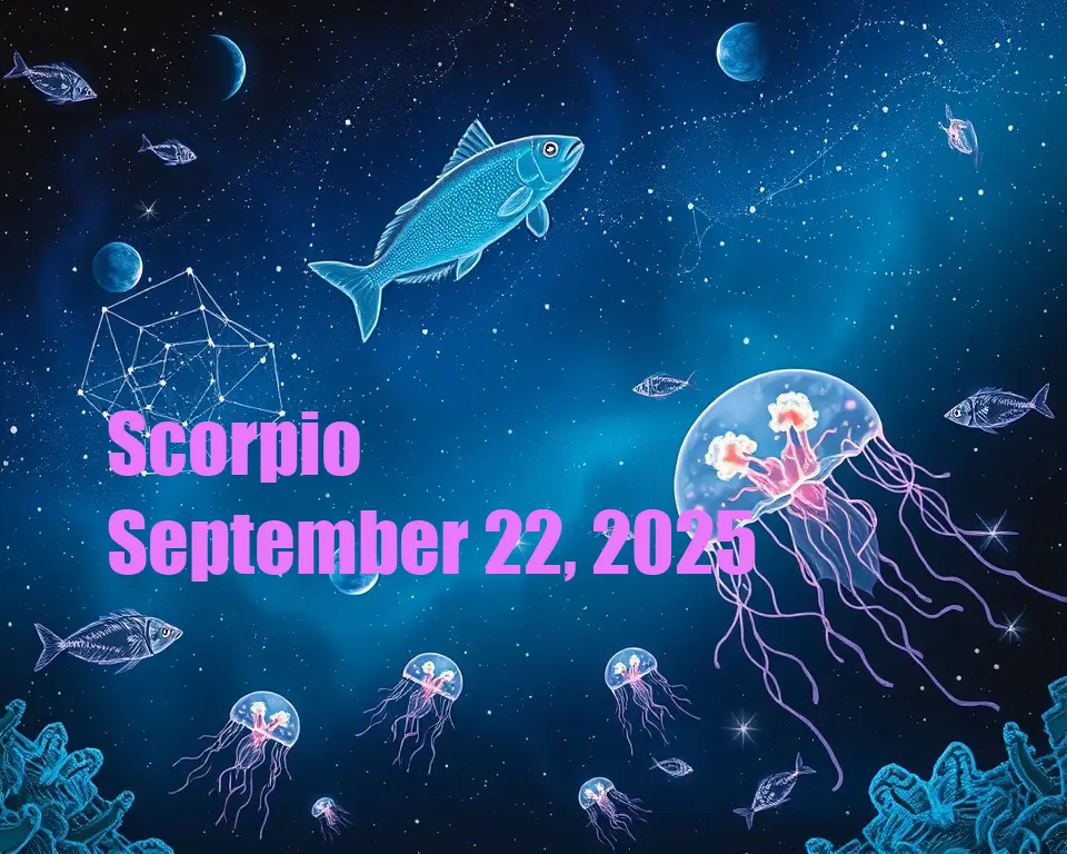 Scorpio - September 22, 2025