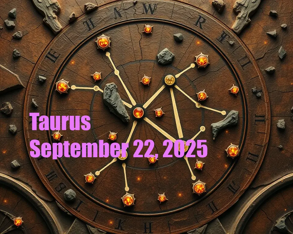 Taurus - September 22, 2025