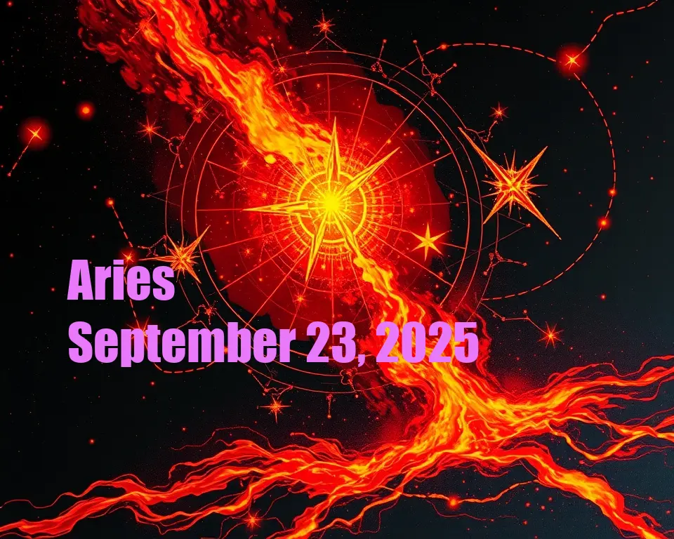 Aries - September 23, 2025