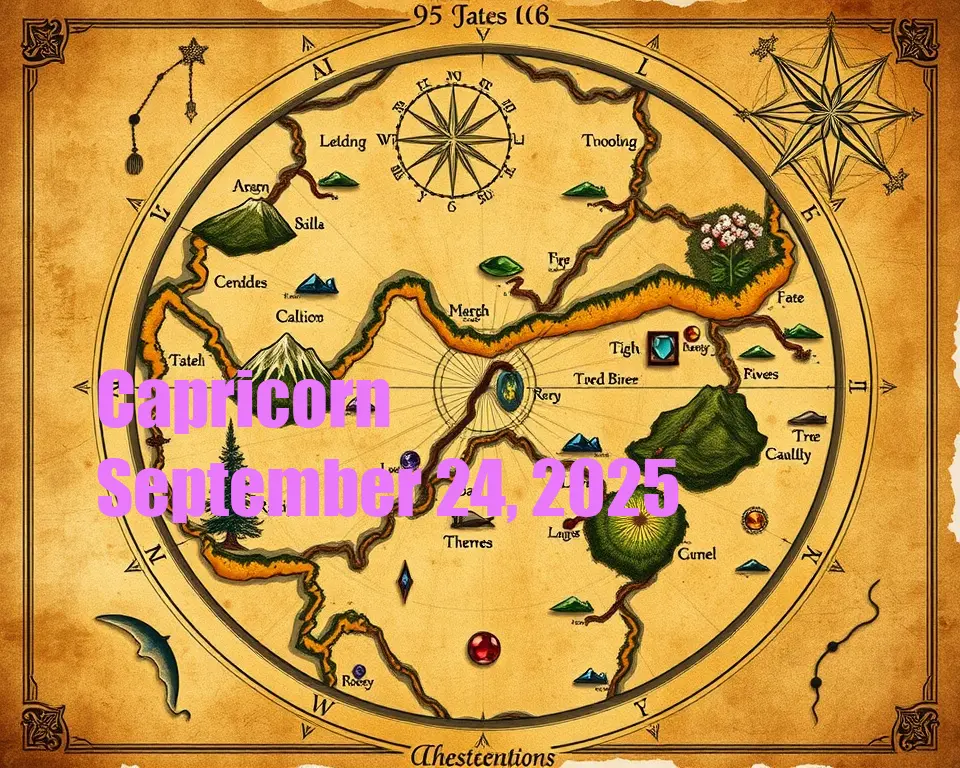Capricorn - September 24, 2025