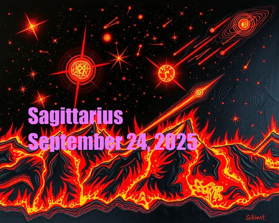Sagittarius - September 24, 2025