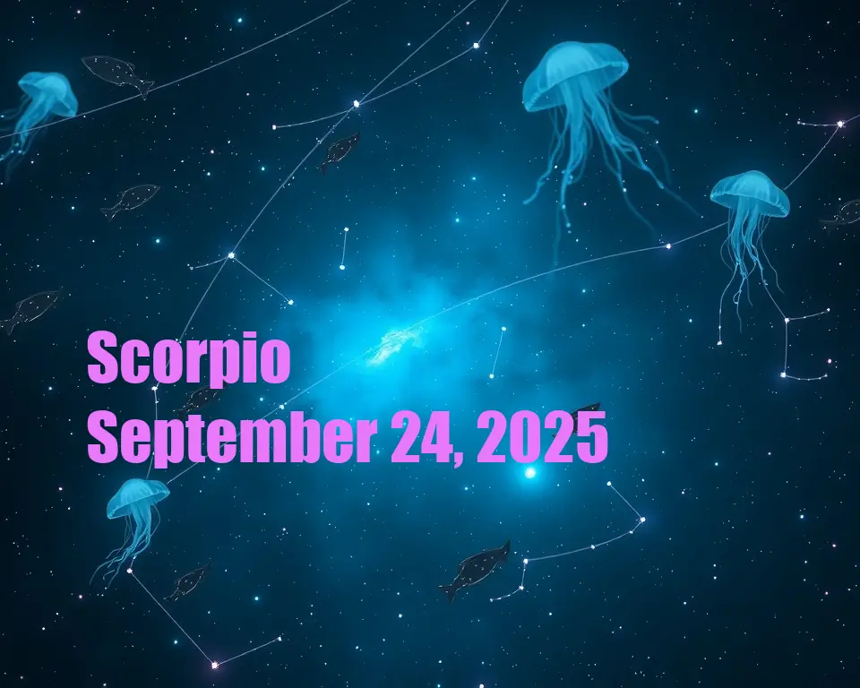 Scorpio - September 24, 2025