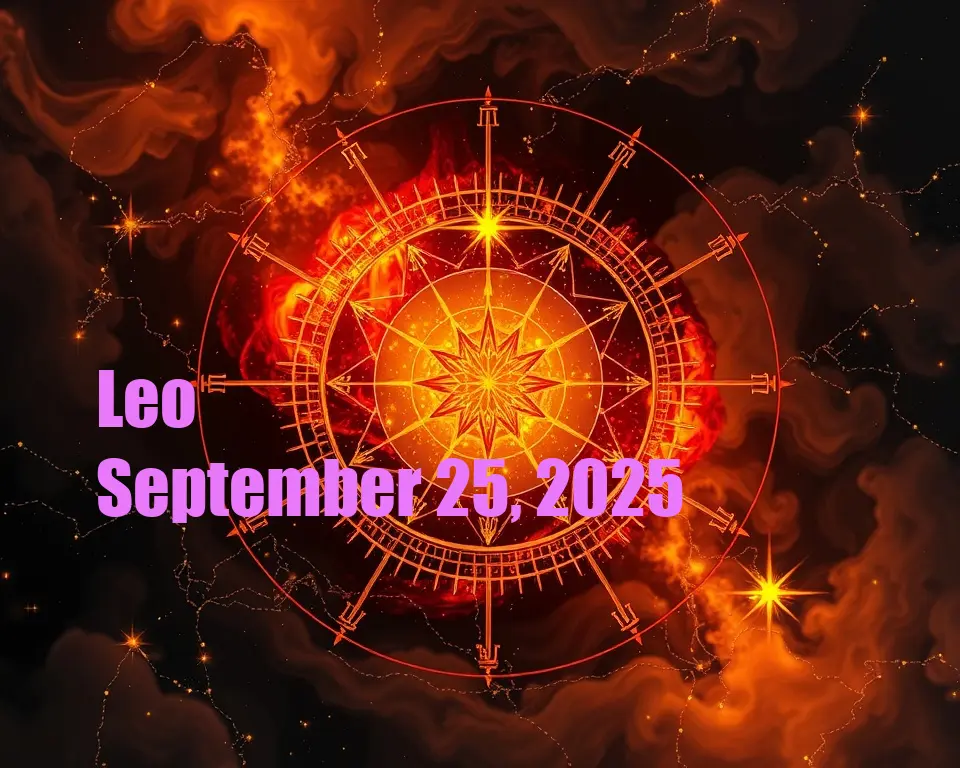 Leo - September 25, 2025