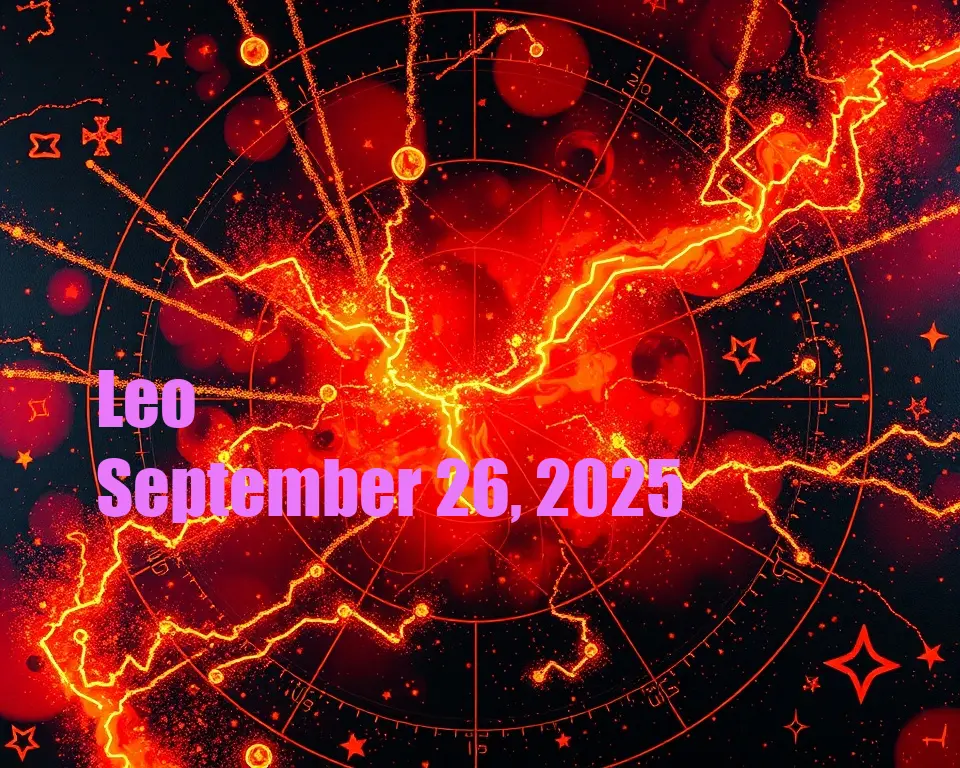 Leo - September 26, 2025