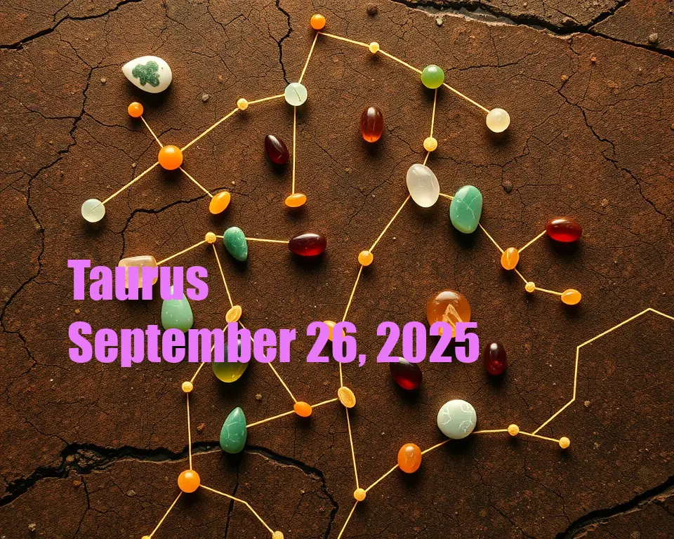 Taurus - September 26, 2025