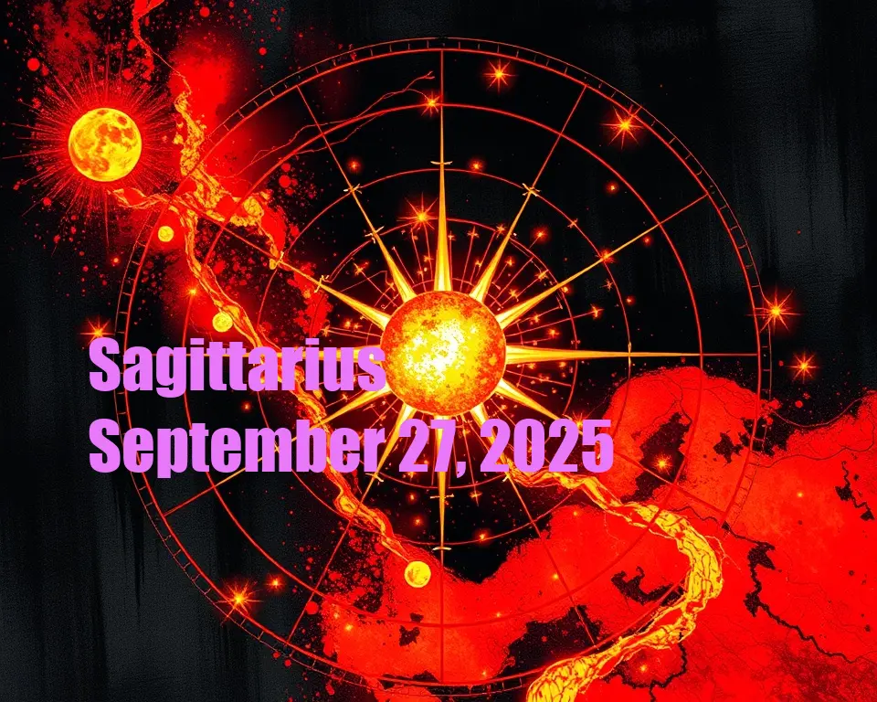 Sagittarius - September 27, 2025